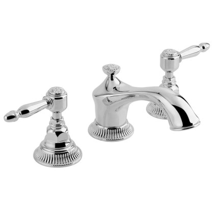 Nicolazzi Impero Смеситель для раковины на 3 отверстия, с донным клапаном, цвет: хром