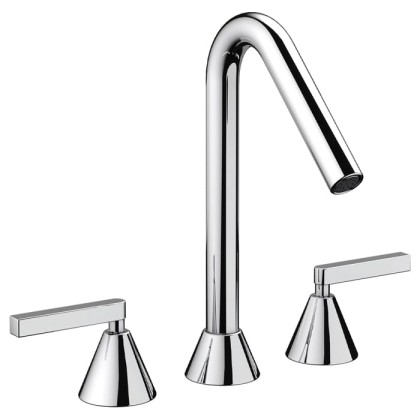 Nicolazzi Flag Смеситель для раковины, на 3 отв, h: 14.8см., цвет: хром