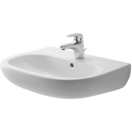 Duravit D-Code Раковина 55х43см., 1 отв., с переливом, цвет: белый