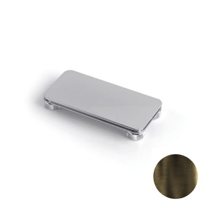 Bertocci Officina 01 Мыльница, настольная, цвет: темная бронза