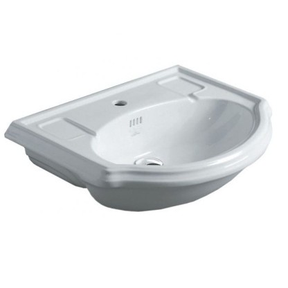 SIMAS Arcade Раковина 67х49 см, 1 отв., цвет: белый