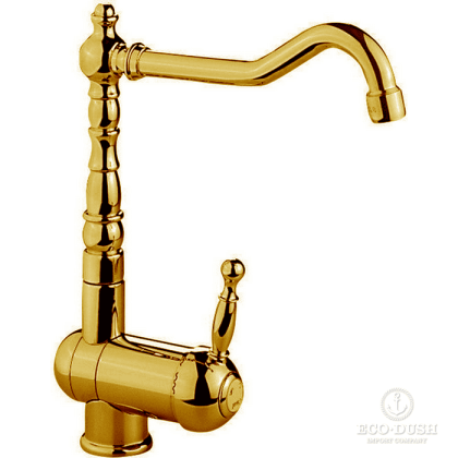 CISAL Arcana Royal Смеситель для кухни на 1 отверстие, цвет: золото