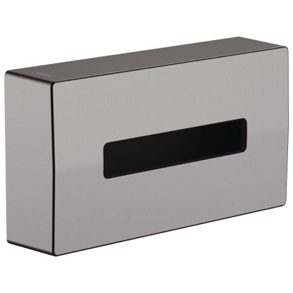 Hansgrohe AddStoris Держатель бумажных полотенец, цвет: шлифованный черный хром