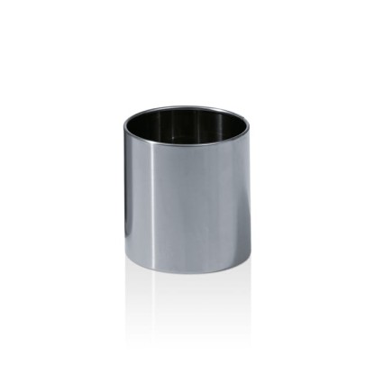 Decor Walther DW 105 Корзина для бумаги 20xh21см, напольная, цвет: сталь полированная