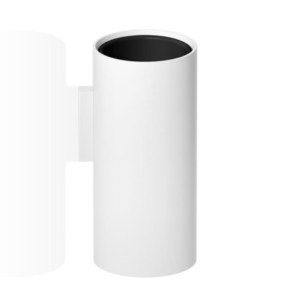 Decor Walther Mikado Стакан подвесной, цвет: белый/черный