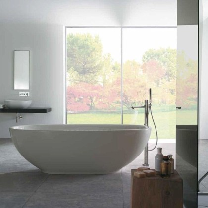 Globo Bowl Ванна отдельностоящая 185x85x58см., цвет: белый