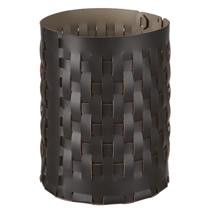 ADJ Корзина Bottega, D20xH25 см., цвет: шоколад/капучино