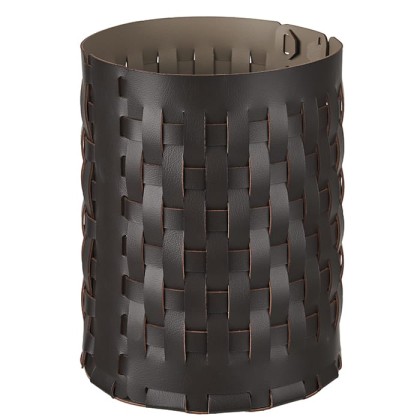 ADJ Корзина Bottega, D20xH25 см., цвет: шоколад/капучино