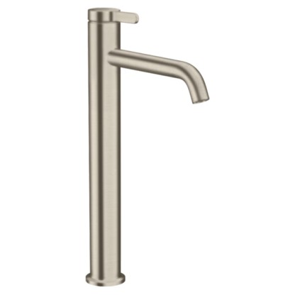 Axor One Смеситель для раковины 260, на 1 отв., высокий, цвет: шлифованный никель