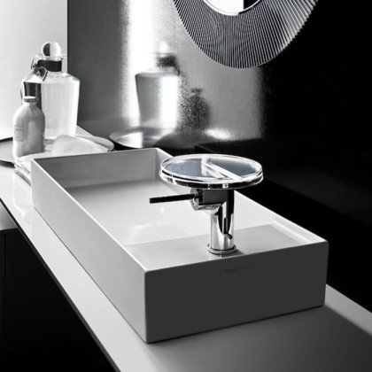 Laufen Kartell Раковина-чаша 75х35х12 см, 1 отв., без перелива, цвет: белый