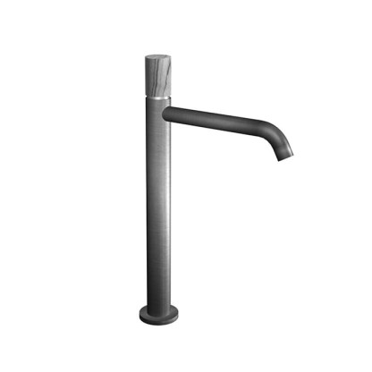 Bongio Time 2020 Смеситель для раковины, на 1 отв., высокий, цвет: Acciaio Spazzolato