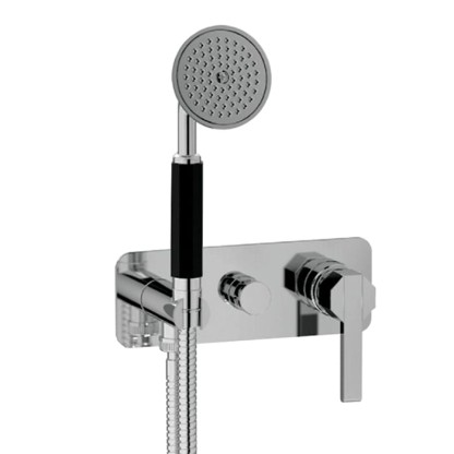 Simas Eiffel Смеситель для душа, встраиваемый, с переключателем потоков и ручным душем, цвет: хром