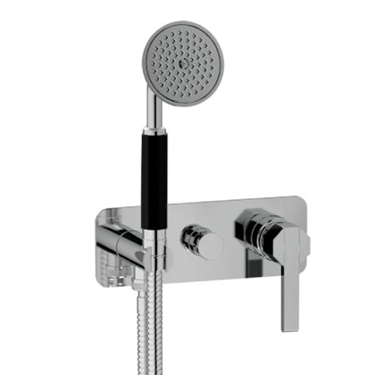 Simas Eiffel Смеситель для душа, встраиваемый, с переключателем потоков и ручным душем, цвет: хром