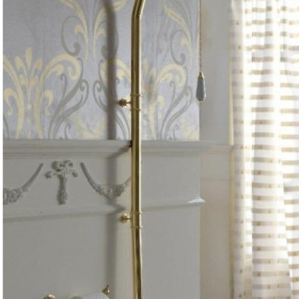 Sbordoni Romana Внешняя латунная труба для высокого бачка 5128, цвет: матовая бронза