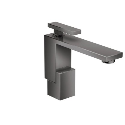 Axor Edge Смеситель для раковины, на 1 отв., с донным клапаном push/open, излив 160мм, цвет: черный