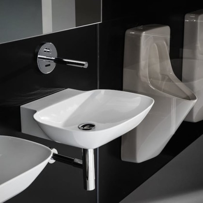 Laufen INO Раковина 56х45х12 см, без отв., покрытие LLC, цвет: белый