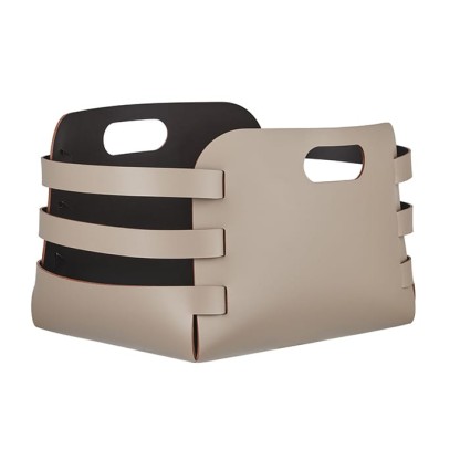 ADJ Корзина Riga, 27x36xH25 см., цвет: капучино/шоколад