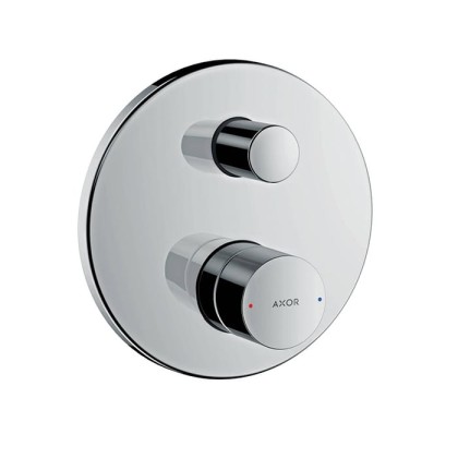 Axor Uno Встраиваемый смеситель для ванны однорычажный с защитой по станд. EN1717, внешняя часть, цвет: шлифованный никель