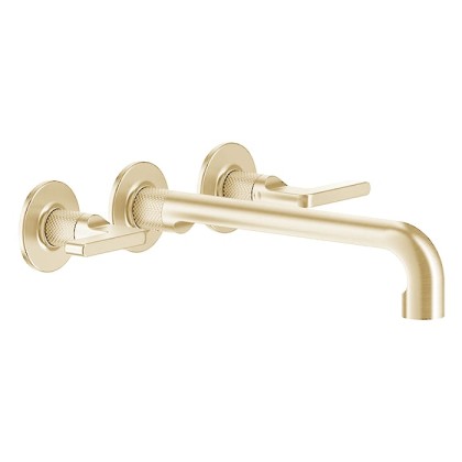 Gessi Inciso Смесителя для раковины, встраиваемый, без донного клапана. внешняя часть, цвет: золото