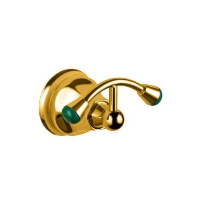 Nicolazzi Teide Chic Крючок подвесной, двойной, цвет: золото