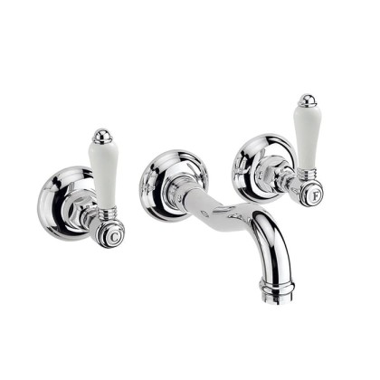 Nicolazzi Petit Mont Blanc Смеситель для раковины, настенный, цвет: хром