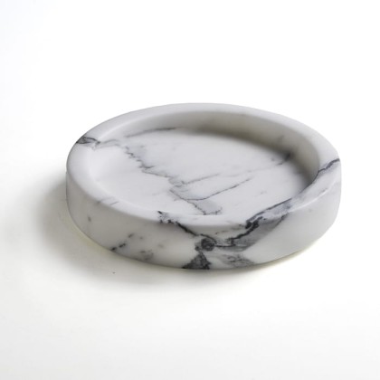 3SC Apuana 2.0 Мыльница настольная, цвет: мрамор Bianco Statuario