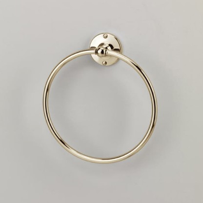 Devon&Devon Cavendish Полотенцедержатель кольцо 21см., подвесной, цвет: золото