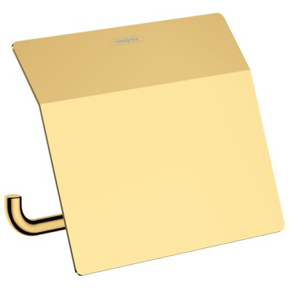 Hansgrohe AddStoris Держатель т/б с крышкой, цвет: полированное золото