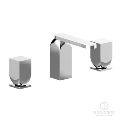 Cisal Hi-Rise Смеситель для раковины, на 3 отв., в комплекте с донным клапаном Click-Clack, цвет: хром