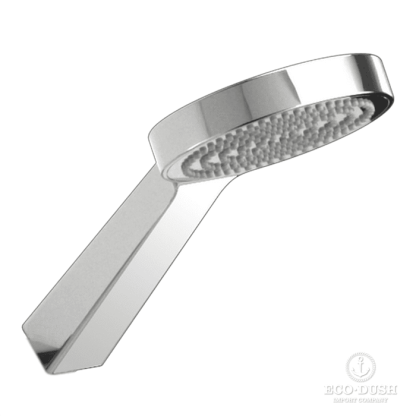 HUBER Shower Лейка душевая ручная D100 мм с одним типом струи, цвет: хром