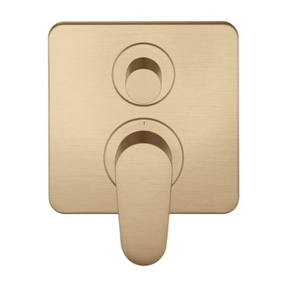 Axor Citterio M Смеситель для ванны, встраиваемый, с переключателем на 2 потока, цвет: шлифованная бронза