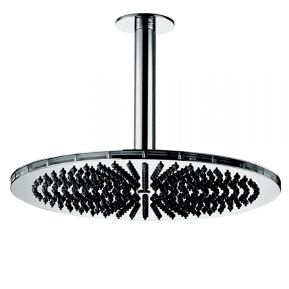 BOSSINI DREAM-OKI Верхний душ ? 400 мм 1 режим - держателем вертикальным 300 x ? 36 мм, цвет: хром
