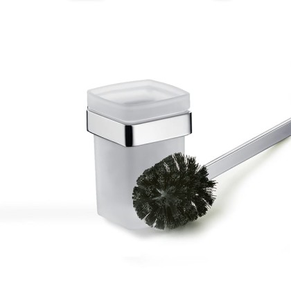 Emco Loft Ерш подвесной, щетка черная, сатинированное стекло, цвет: хром