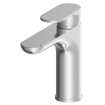 Gattoni H2Omix7000 Смеситель для раковины с донным клапаном, излив 117,5 мм цвет: Nickel Spazzolato