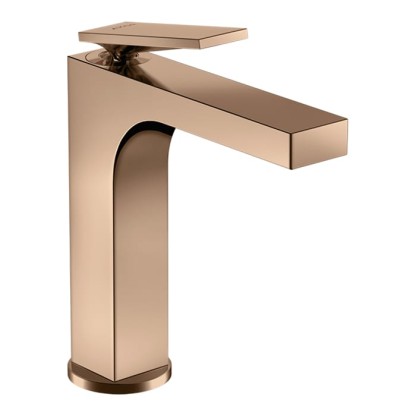 Axor Citterio Смеситель для раковины 160, на 1 отв., с донным клапаном, цвет: полированное красное золото