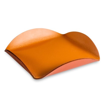 ADJ Подставка для сервировки, 15x15 см., цвет: коньяк/бордо