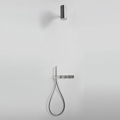 Agape Square Настенная душевая головка, ? 88мм, цвет: глянец