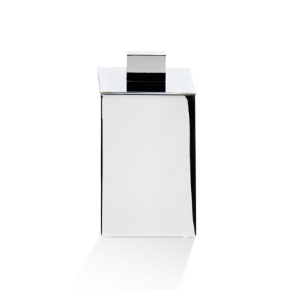 Decor Walther DW 3620 Бокс универсальный 6x6x11см, с крышкой, настольный, цвет: хром