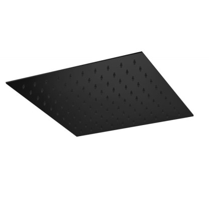 Bongio Верхний душ, 30х30см., потолочный, цвет: черный матовый