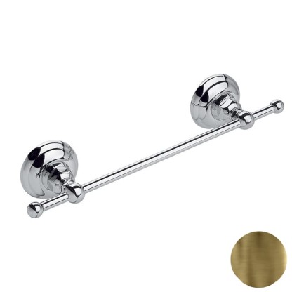 Nicolazzi Accessori Classica Полотенцедержатель 30 см, подвесной, цвет: Bronze Plated
