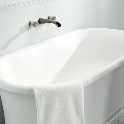 THG Hirondelles Смеситель для ванны, встраиваемый, цвет: Umber color PVD