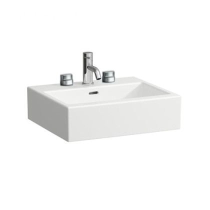 Laufen Living Раковина 60х42.5х14 см, 3 отв., цвет: белый