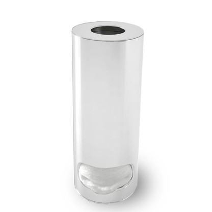 3SC Metal Tonda Контейнер для ватных дисков, настольный, цвет: белый матовый