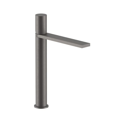 Fantini Milano Смеситель для раковины, 1 отв., излив: 220 мм, цвет: Matt Gun Metal PVD