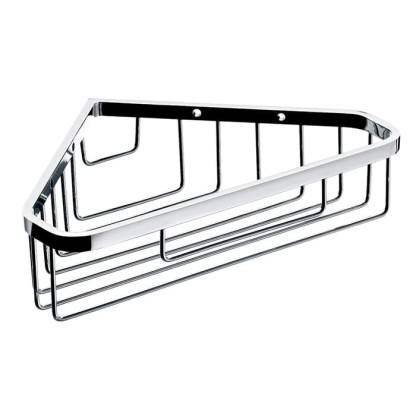 EMCO System2 Полочка-решетка угловая, 202x202x61мм, подвесной, цвет: хром