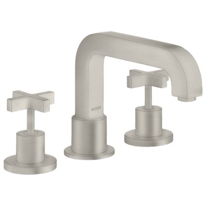 Axor Citterio Смеситель на борт ванны, на 3 отв., цвет: сталь