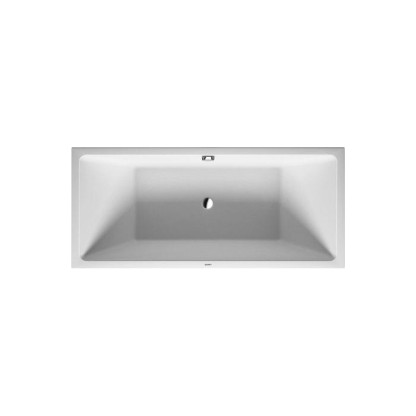 Duravit Vero Air Ванна 180x80см, отдельностоящая, с бесшовной панелью и рамой, с 2 наклонами для спины, цвет: белый
