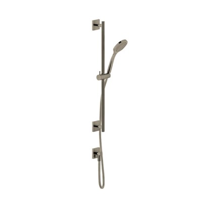 Gessi Emporio shower Душевой гарнитур, с ручным душем, шланг 1,5м и вывод воды, цвет: Finox Brushed Nickel