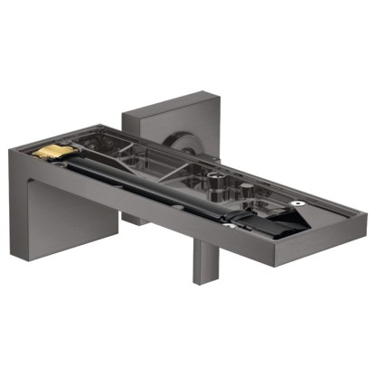 Axor MyEdition Смеситель для раковины, встраиваемый, излив: 22.1см., без панели, без встраиваемой части, цвет: шлифованный черный хром