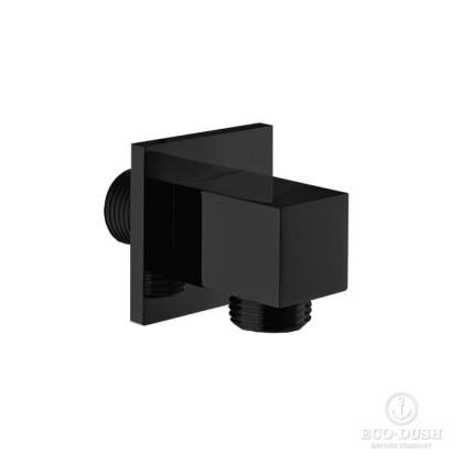 Cisal Xion Вывод из стены для душевого шланга, цвет: черный матовый